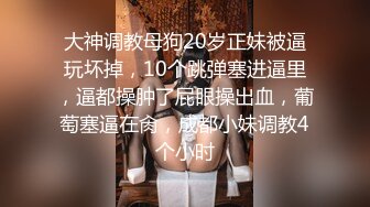 大神调教母狗20岁正妹被逼玩坏掉，10个跳弹塞进逼里，逼都操肿了屁眼操出血，葡萄塞逼在肏，成都小妹调教4个小时