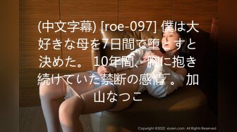 (中文字幕) [roe-097] 僕は大好きな母を7日間で堕とすと決めた。 10年間、胸に抱き続けていた禁断の感情―。 加山なつこ