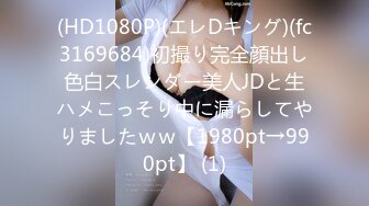 (HD1080P)(エレDキング)(fc3169684)初撮り完全顔出し色白スレンダー美人JDと生ハメこっそり中に漏らしてやりましたｗｗ【1980pt→990pt】 (1)