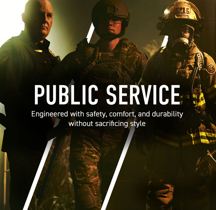Public Service: Engineered with safety, comfort, and durability without sacrificing style.