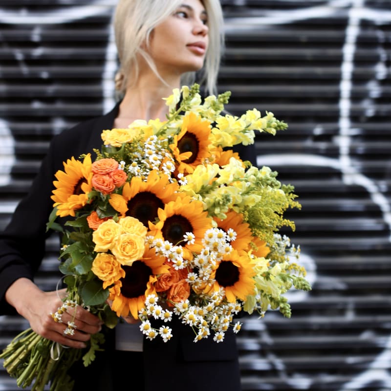 Sunflowers bouquet