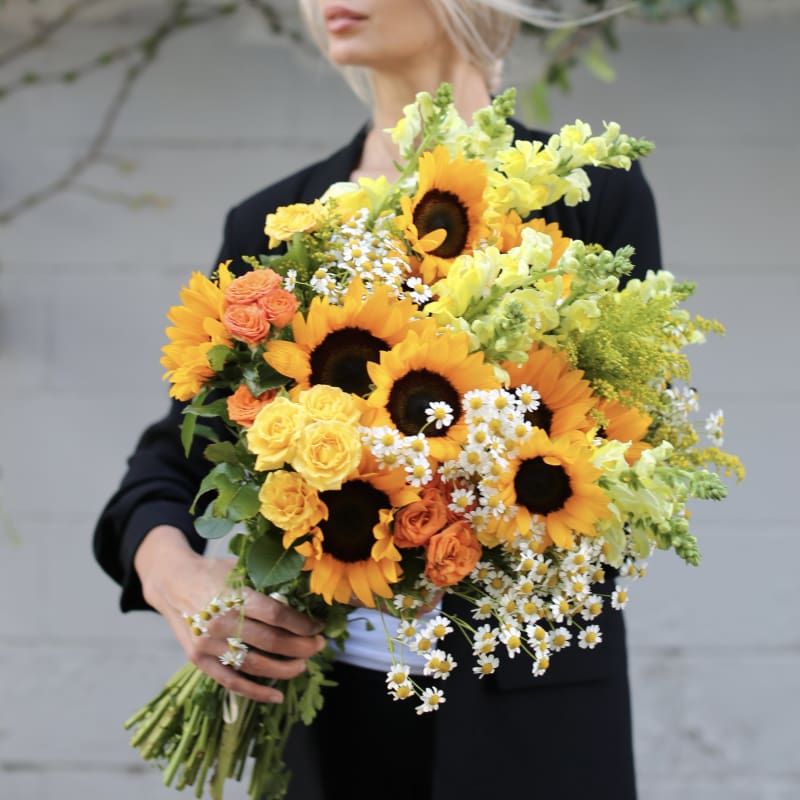 Sunflowers bouquet